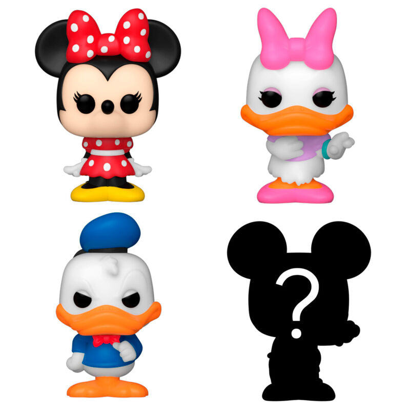 Blisterpackung mit 4 Figuren Bitty POP Disney Minnie